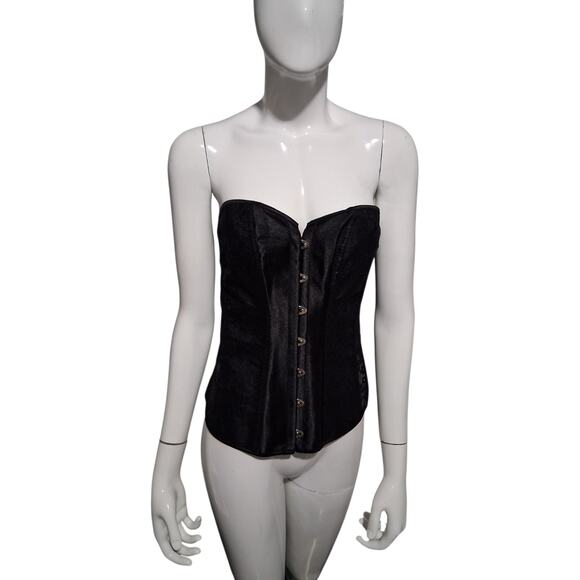 Adore Me Whimsigoth Witchy Fairygoth Women's Size XL Lace Boned Darkcore Corset - Picture 12 of 12